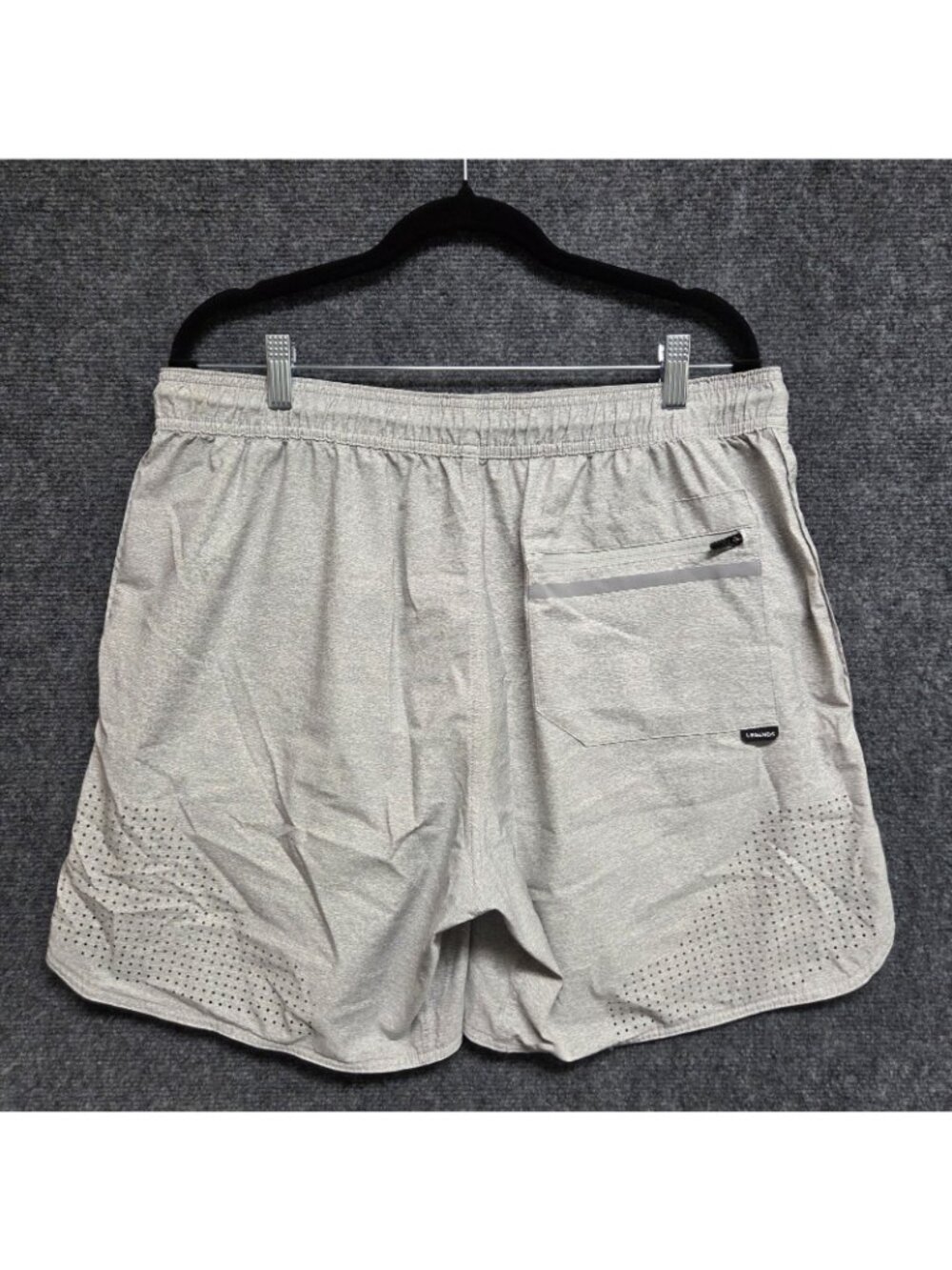 Legends Shorts Men XL Gray Unlined 7" Luka Athletic Running Gym Casual A2 - Picture 2 of 10
